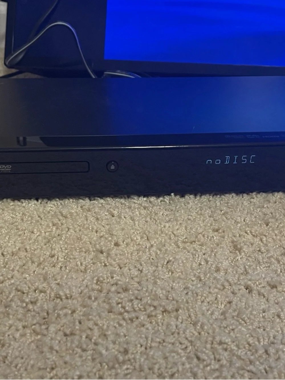 Samsung Black Digital Video Disc (DVD) Player